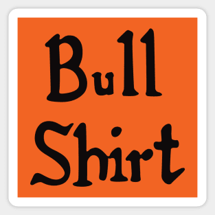 Bull Shirt Sticker